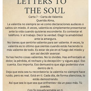 Cartas al Alma: Paquete de 10 Mensajes Inspiradores de Sanación y Consuelo