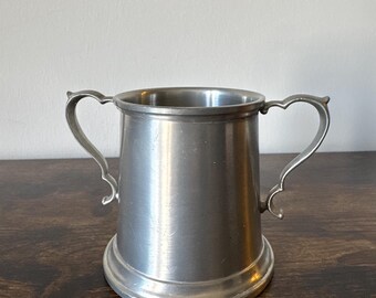 Vintage Boardman Colonia Pewter Sugar Bowl