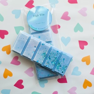 High Tide Wax Melt, Fresh scents, ocean wax melts, Wax Melt Snap Bar, Wax Melt Gift, Wax Melt, Scented wax Melt Bar, Soy Wax Melt