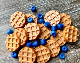 Blueberry Waffle Wax melts, Bakery scented wax melts, food wax melts, Wax Melt Gift, Wax Melt, cute wax melts, fun wax melts