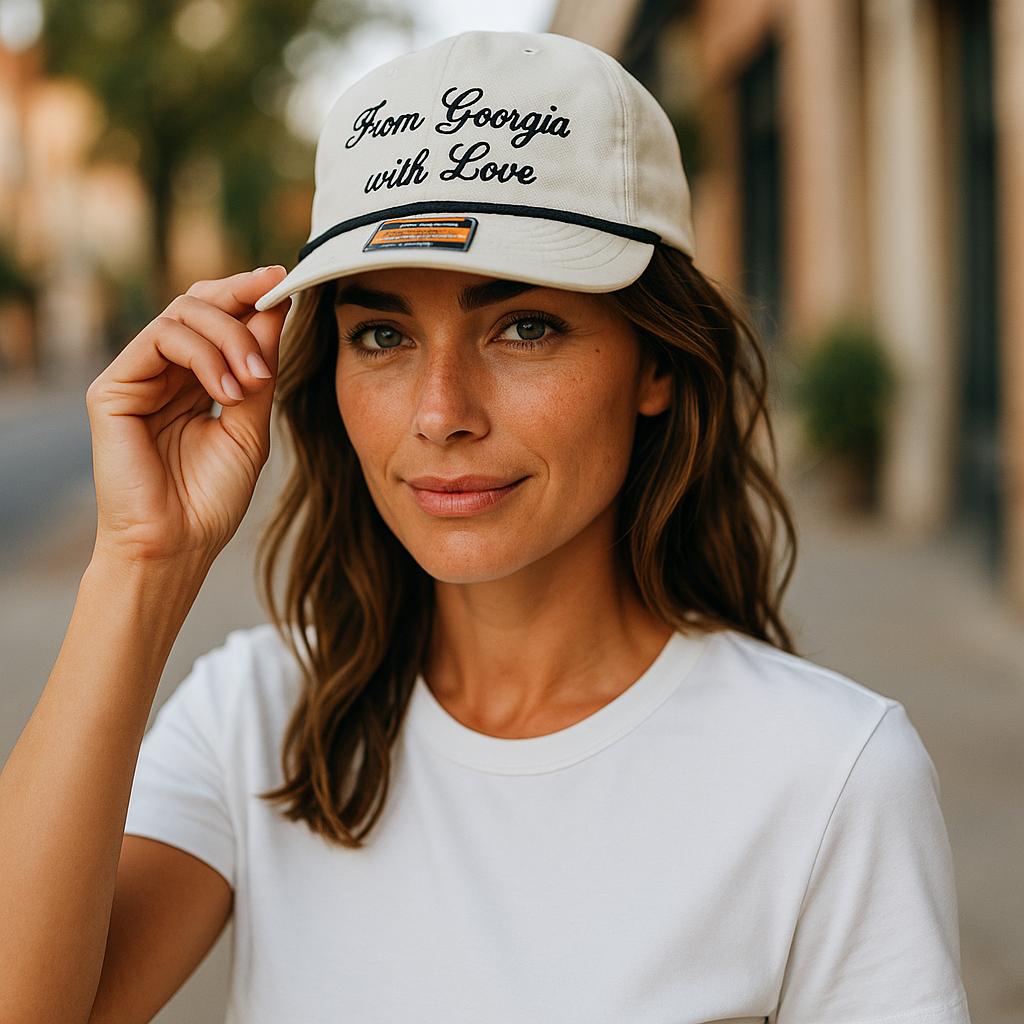 From Georgia (your City) With Love Cap, Richardson 256 Rope Caps ...