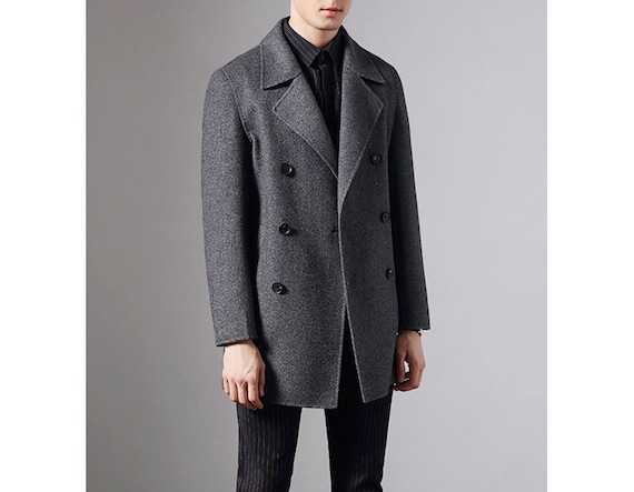 Men's Double Face Cashmere Overcoat