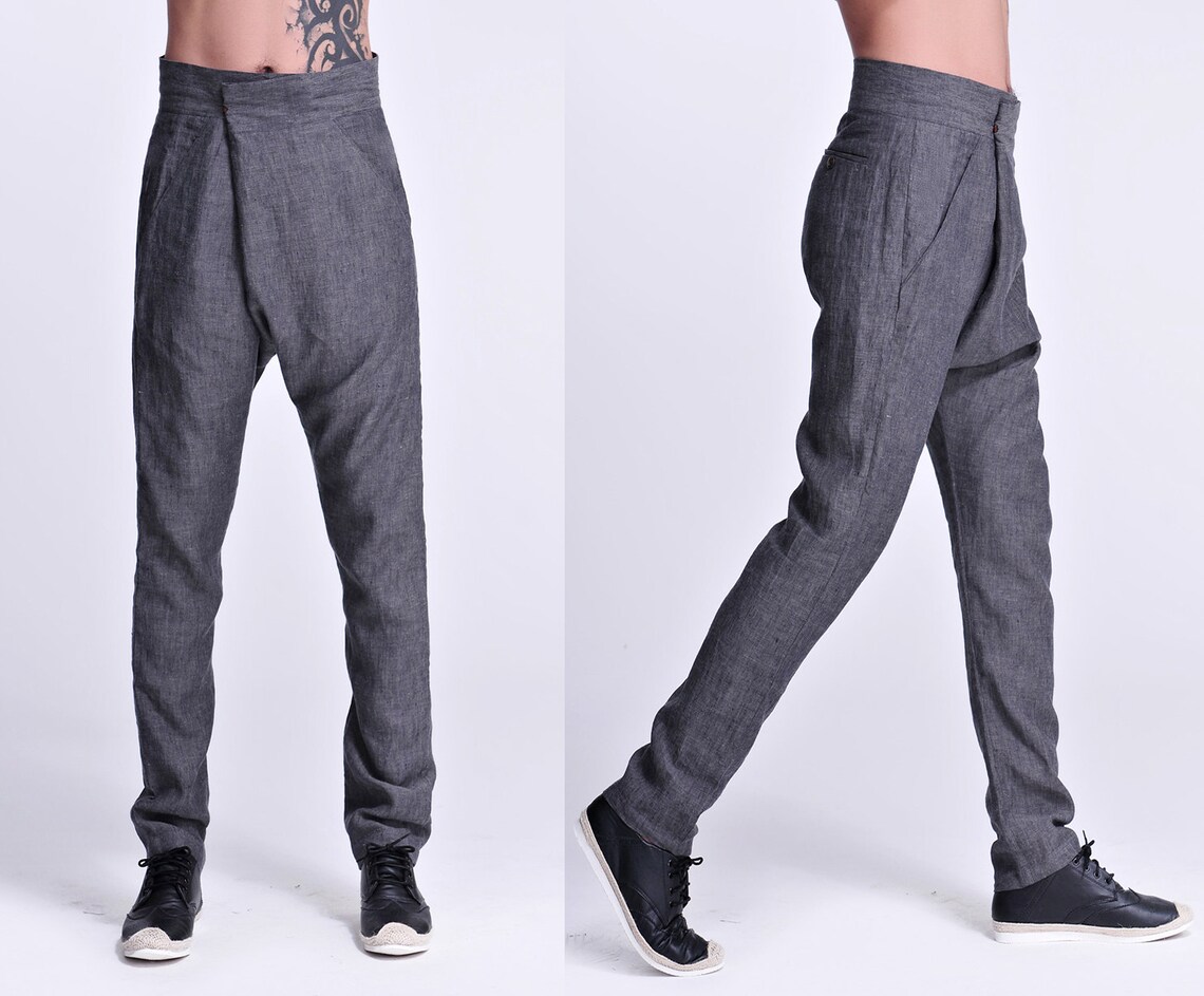 linen harem pants