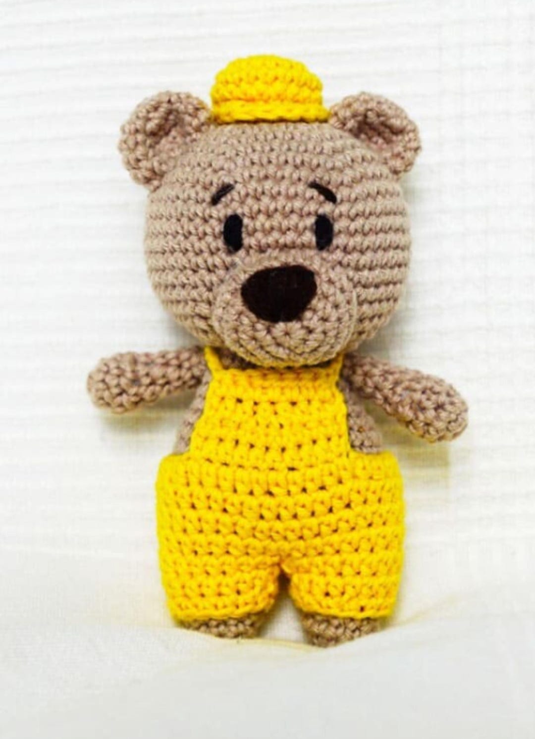 Easy Louie the Bear Amigurumi Pattern – Cute Crochet Teddy PDF ...