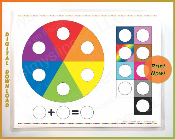 Preschool Color Chart