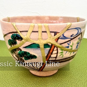 Kintsugi Matcha Bowl - Etsy