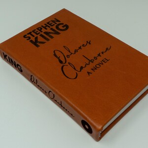 Dolores Claiborne by Stephen King – Hand-Bound Leather Edition