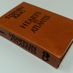 Hearts in Atlantis by Stephen King – Hand-Bound Leather Edition