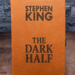 The Dark Half by Stephen King – Hand-Bound Leather Edition