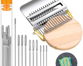 Mini Darning Loom Kit: Speedweave Style, DIY Fabric Mending