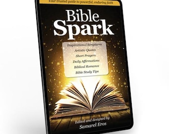 Bible Spark: Daily Inspiration Book, Christian Devotional Prayers, Biblical Quotes, Wisdom, Faith, Scripture Affirmations