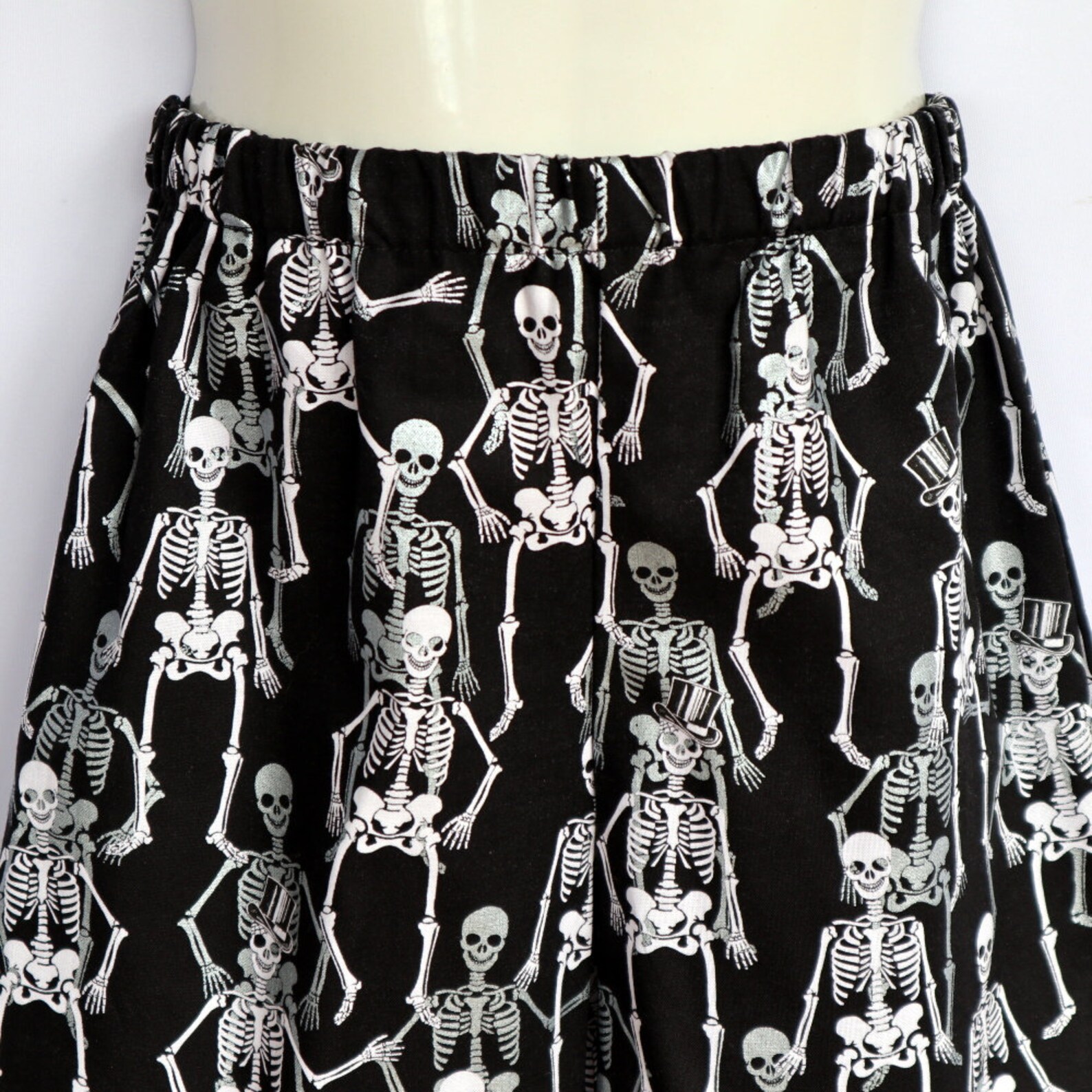 Shorts Boys Halloween Black skeletons kids sizes 0 5 Etsy