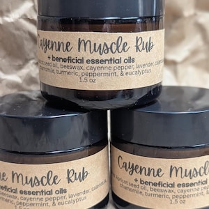 Cayenne Muscle Rub