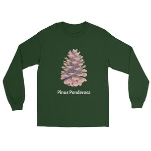 Ponderosa Pine Cone Men’s Long Sleeve Shirt