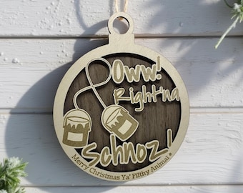 Home Alone Ornament, Funny Christmas Wood Decoration, The Wet Bandits, Harry, Marv, Kevin Mcallister