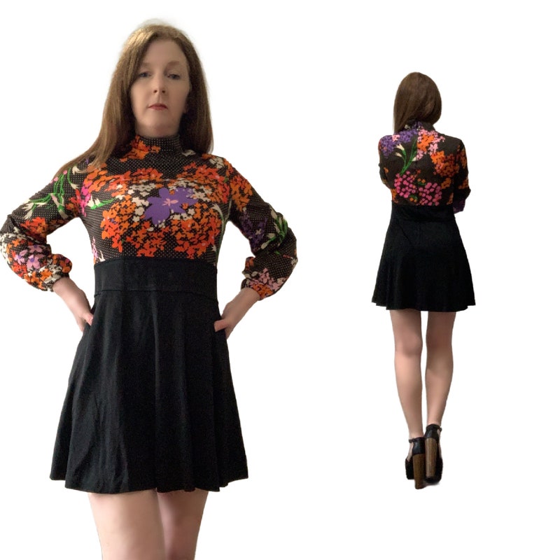 70s Garden Babydoll Dress main image 0