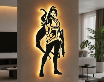 League of legends  Sage Wall Art SVG DXF Laser Cut Design