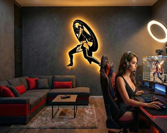 Black Desert Kunoichi – Silhouette Vector, Cricut, Laser Cut Dxf Svg