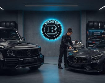 Brabus Logo Vector Files for CNC | Laser Cut Wall Art DXF SVG