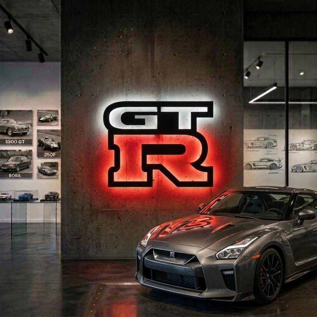 Gtr R35 Font Nissan GTR Logo Dxf Svg Bundle | Godzilla R35 R34 Wall Art (digital Png ...