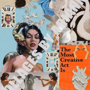 Collage de la Muerte del Ego: "El acto de crearte a ti mismo"