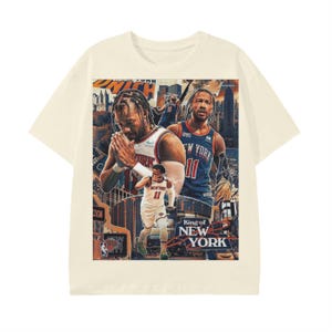 New York Knicks Shirt - Jalen Brunson Graphic T Shirt
