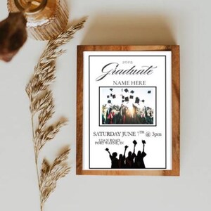 Invitación de graduación.
