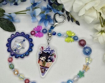 Water husband wristlet charm