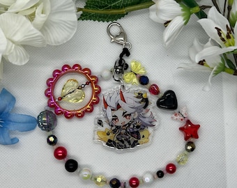 Arataki Itto genshin impact wristlet charm