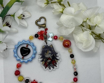 Dehya genshin impact wristlet charm