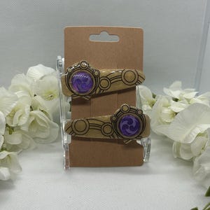 Inazuma Electro vision hair clip set