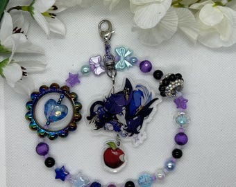 Clorinde genshin impact wristlet charm