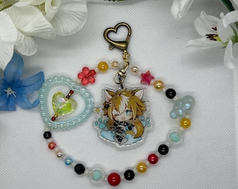 Gorou genshin impact wristlet charm
