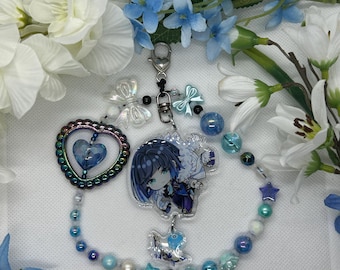 Yelan genshin impact wristlet charm