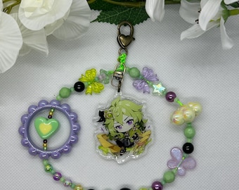 Collei genshin impact wristlet charm