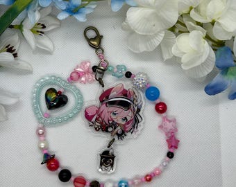 Charlotte genshin impact wristlet charm