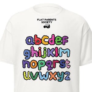 Alphabet Gift T Shirt For Parent Funny Shirt Funny Dad Gift For Mom Funny Gift For Mother T-Shirt for Father Game for Kids Tshirt for Parent