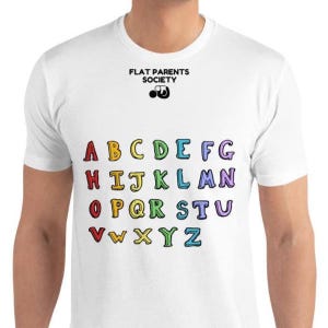 Gift T Shirt For Dad Funny Shirt Funny Dad Gift For Dad Funny Gift For Dad T-Shirt for Father Game for Kids Alphabet Tee for Parents
