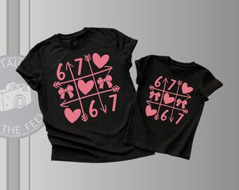 Trendy 6 7 Shirt, If You Know You Know Shirt, Funny Meme Shirt, 6 7 Meme Shirt, Funny Gift For Friend, Matching Shirt, Viral Meme Shirt