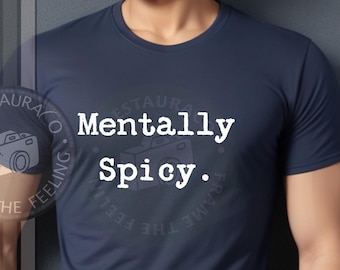 Mentally Spicy Sarcastic PNG: Retro Leopard Mental Health Design (Digital Download)