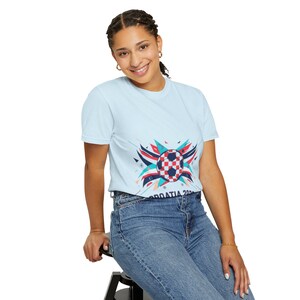 Camiseta com o escudo da seleção croata de futebol para 2026 | Camiseta com o emblema do futebol croata imagem 7