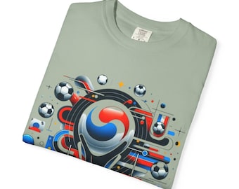 South Korea Soccer Fan T-Shirt, 2026 World Cup Sporty Tee