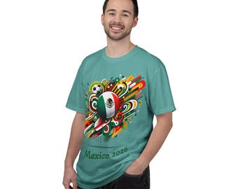 Camiseta de fútbol vibrante de México 2026 para fanáticos