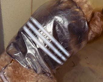 Reflective Silver Dog Snood | Water-Repellent & Dirt-Proof | Lightweight Night Safety Neck Gaiter | 3x 360 high-visibility
