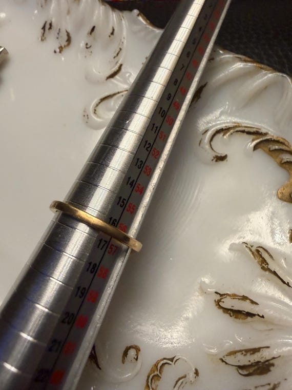 Vintage 18 k HEGP ruby ring - image 5