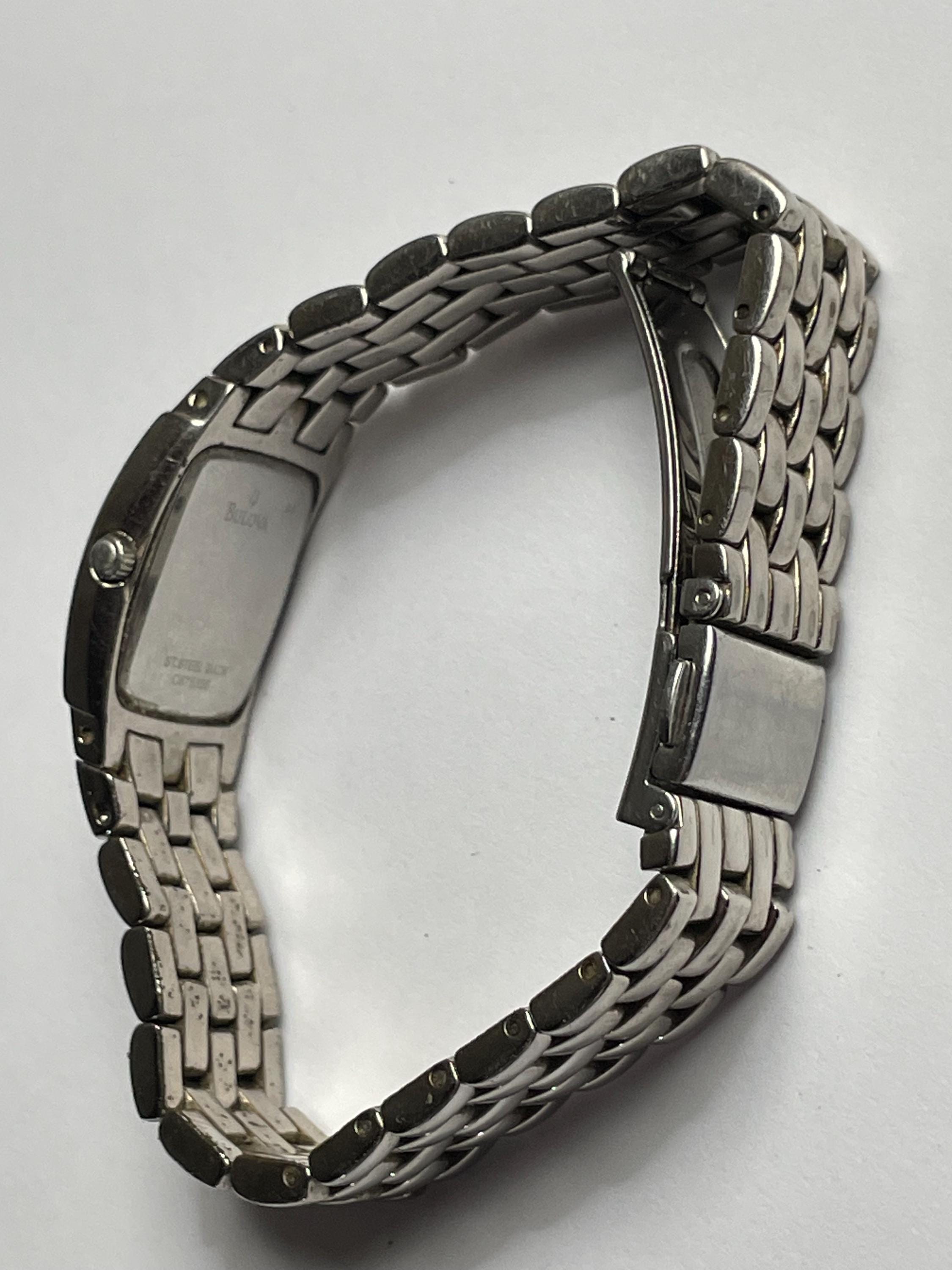 Caravelle by Bulova Ladies Watch Very RARE Vintage Micro Dial Stainless Bracelet Vintage Caravelle by Bulova Ladies Wrist Watch-gold & Silver  main image 4