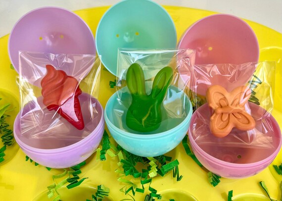 20 Easter egg filler crayons, non candy alternative for egg hunt
