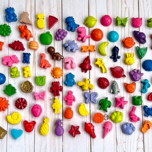 Huge lot of crayon shapes, teachers, schools, church groups, gifts, party favors, Easter egg filler