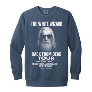 The White Wizard Premium Crewneck Sweatshirt