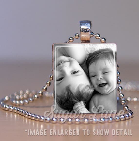 Photo Necklace Picture Necklace Memory Jewelry Memory Etsy